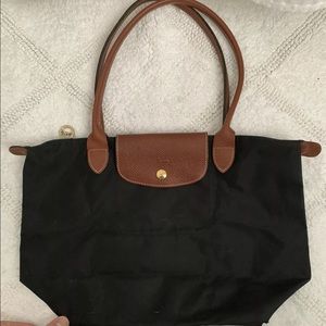Longchamp le pliage small in black